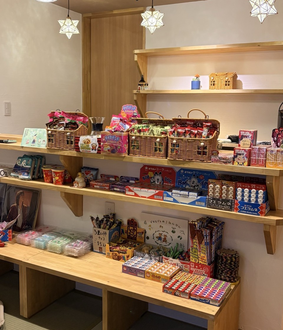 駄菓子コーナー